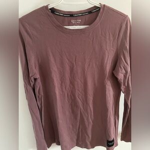 Calvin Klein Performance Top Mauve, M